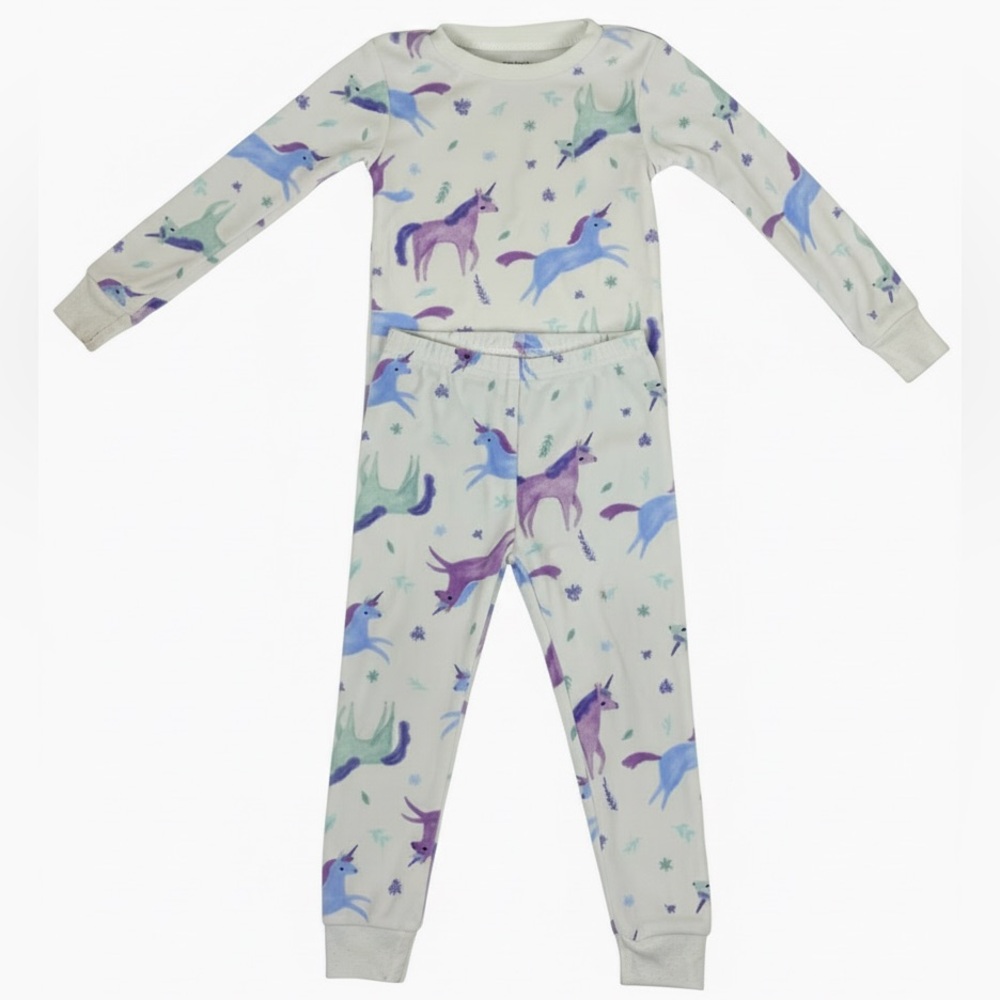 Carter's Unicorn Winter Pajama Set 12M